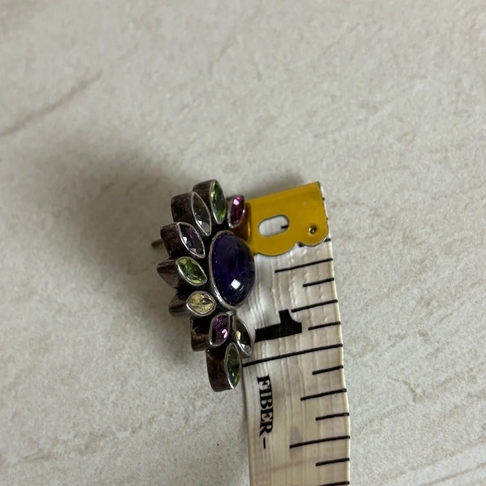 Nicky Butler Vintage 925 Gemstone Earrings